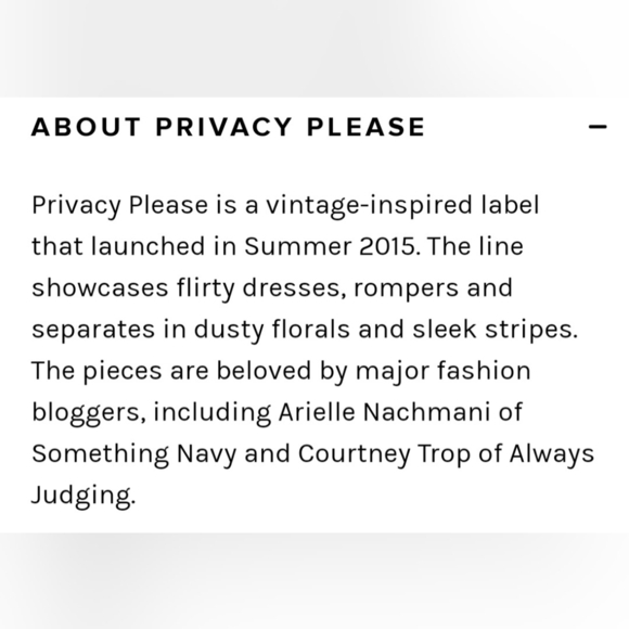 Privacy Please Albee Dress Women Navy Chiffon Polkadots Blogger Fav Sz SM NEW - Picture 10 of 14